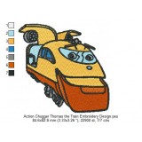 Action Chugger Thomas the Train Embroidery Design